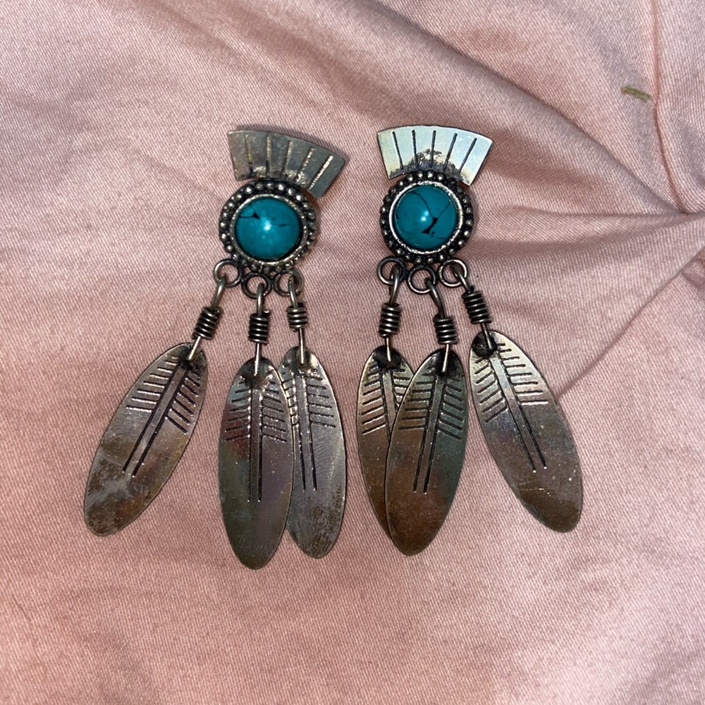 Western earrings